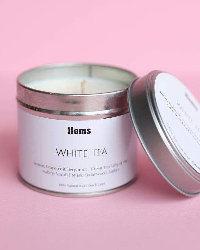 White Tea Geurkaars - 200gr