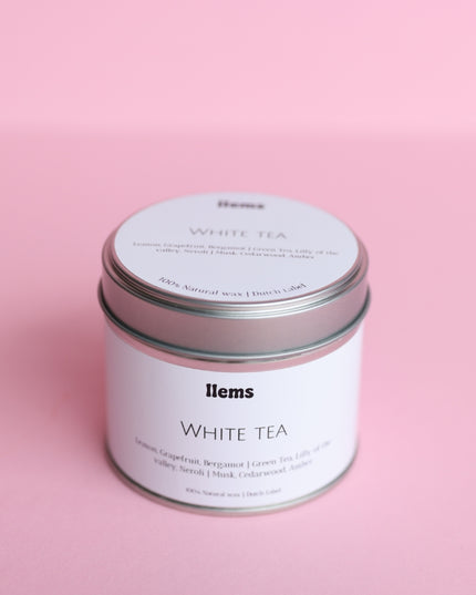 White Tea Geurkaars - 200gr