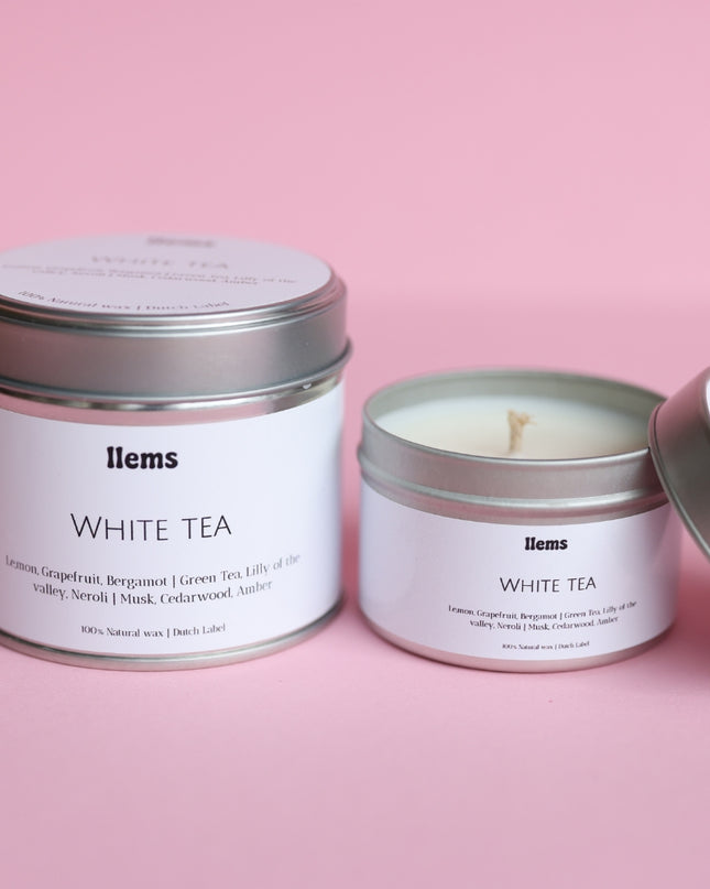 White Tea Geurkaars - 200gr